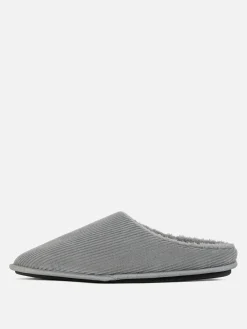 Pantuflas De Pana Destalonadas