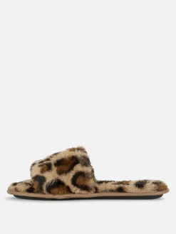 Pantuflas De Pelo Sintético
