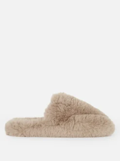 Pantuflas De Pelo Sintético