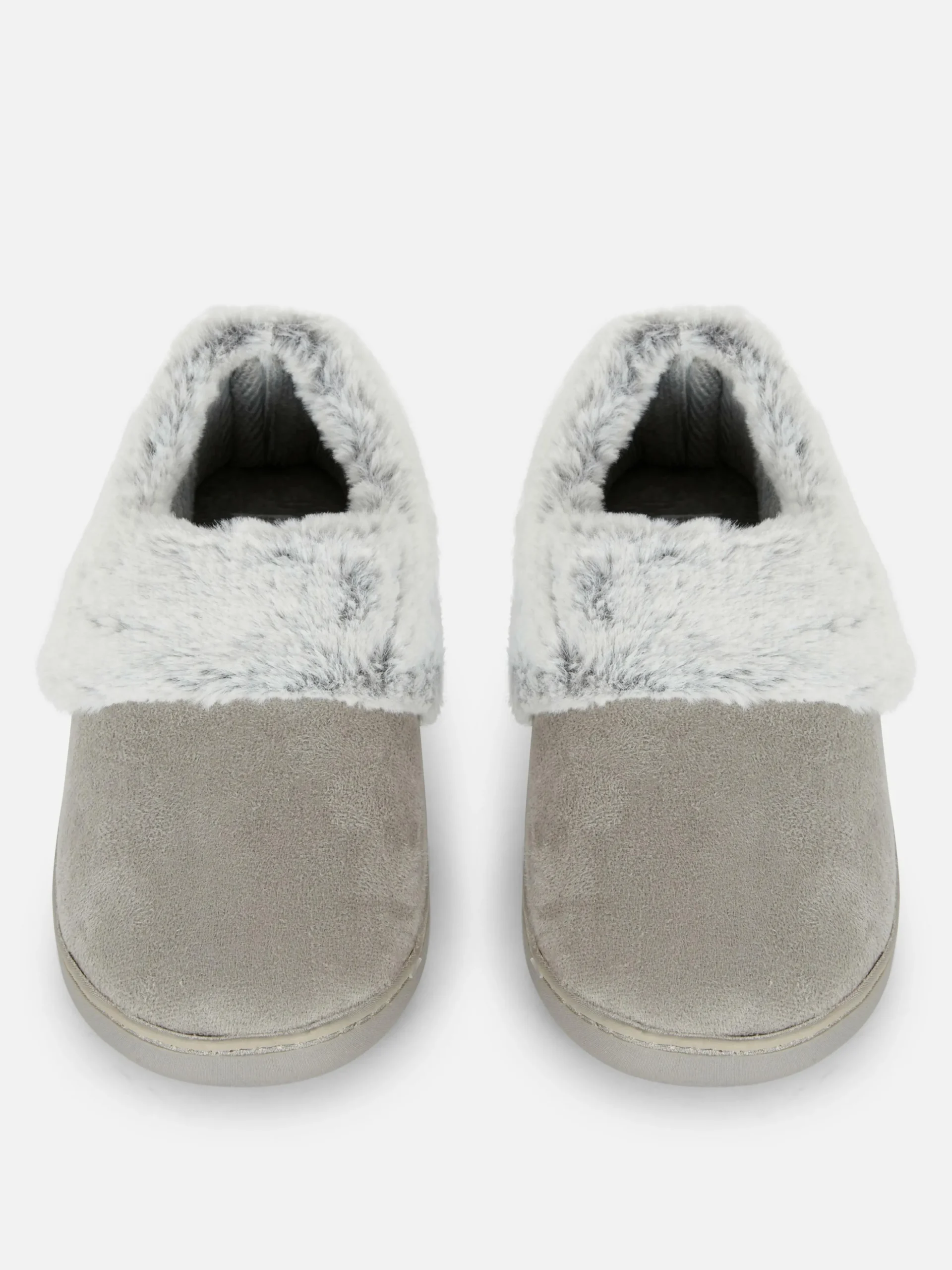Pantuflas Estilo Mocasín Con Forro De Pelo Sintético