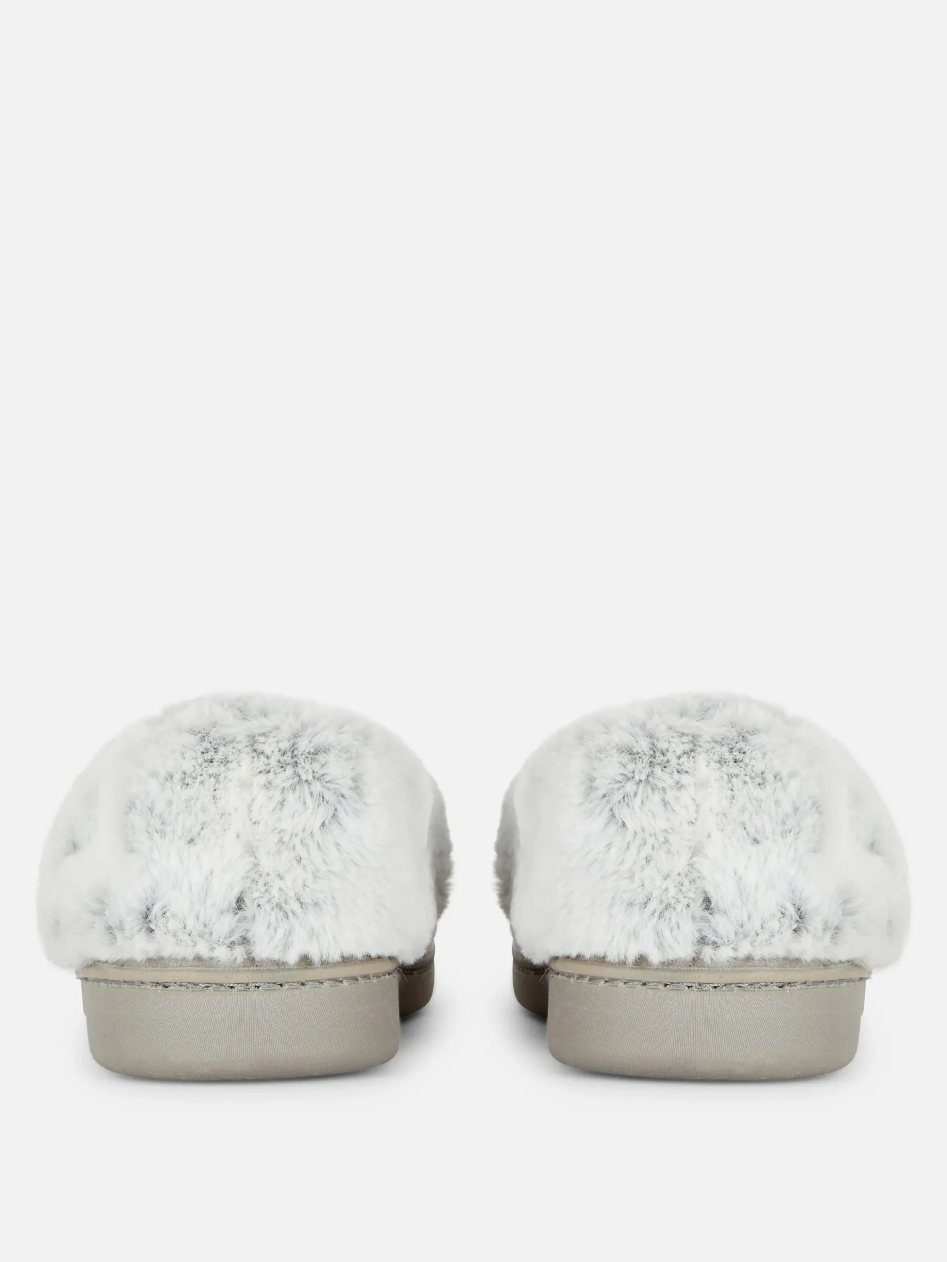 Pantuflas Estilo Mocasín Con Forro De Pelo Sintético