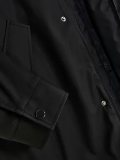 Parka Con Capucha Y Revestimiento De Goma