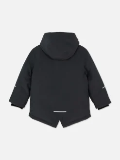 Parka De Estilo Utilitario