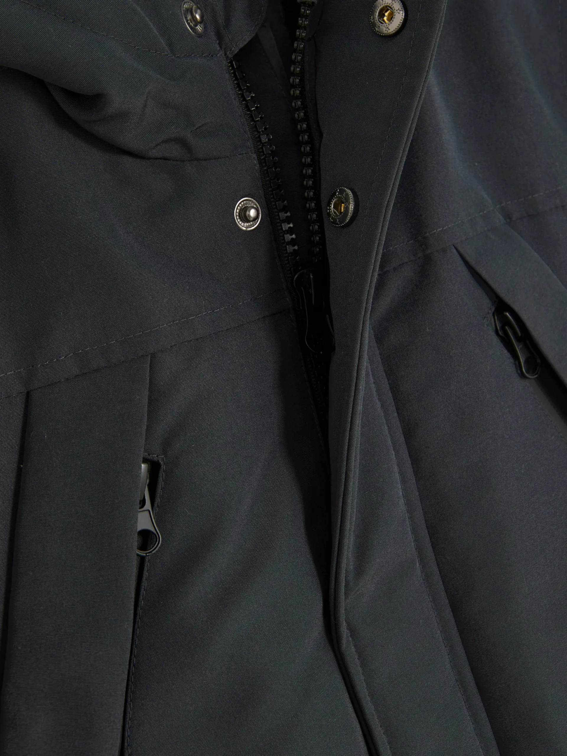 Parka De Estilo Utilitario