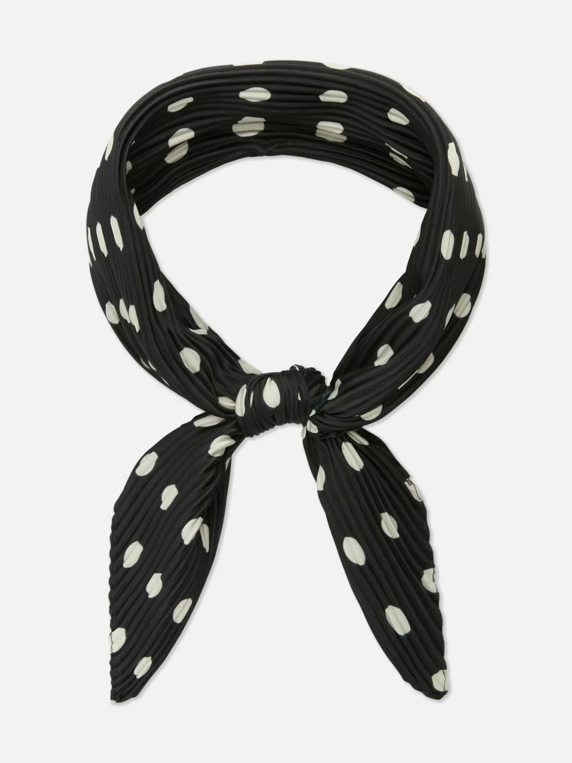 Pañuelo Con Estampado De Corazones