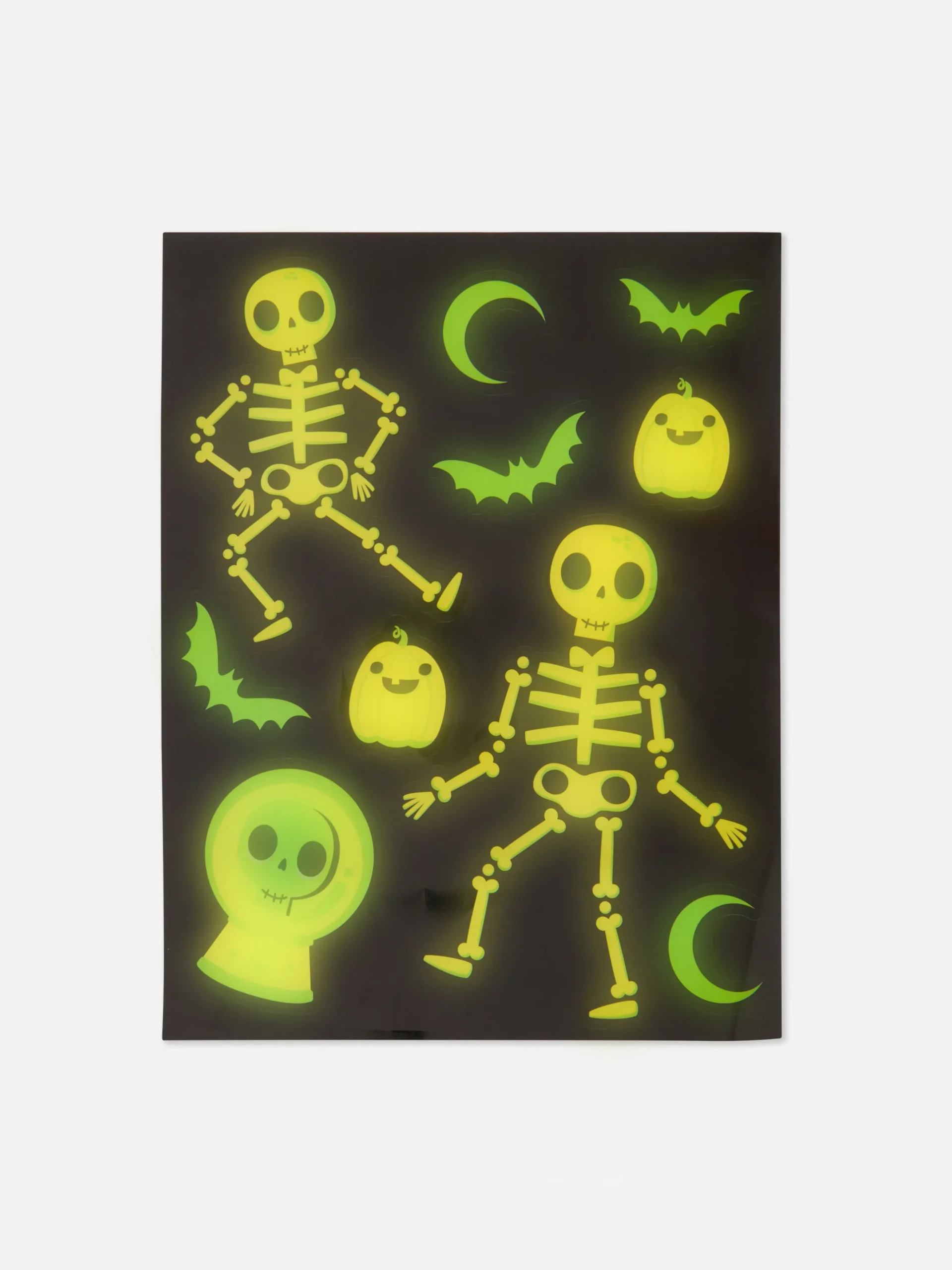 Pegatinas Fosforescentes De Halloween Para Ventanas
