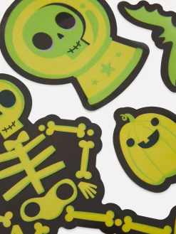 Pegatinas Fosforescentes De Halloween Para Ventanas