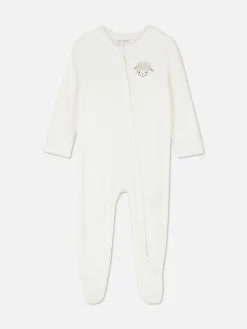Pelele De Velvetón Con Estampado De Ovejas