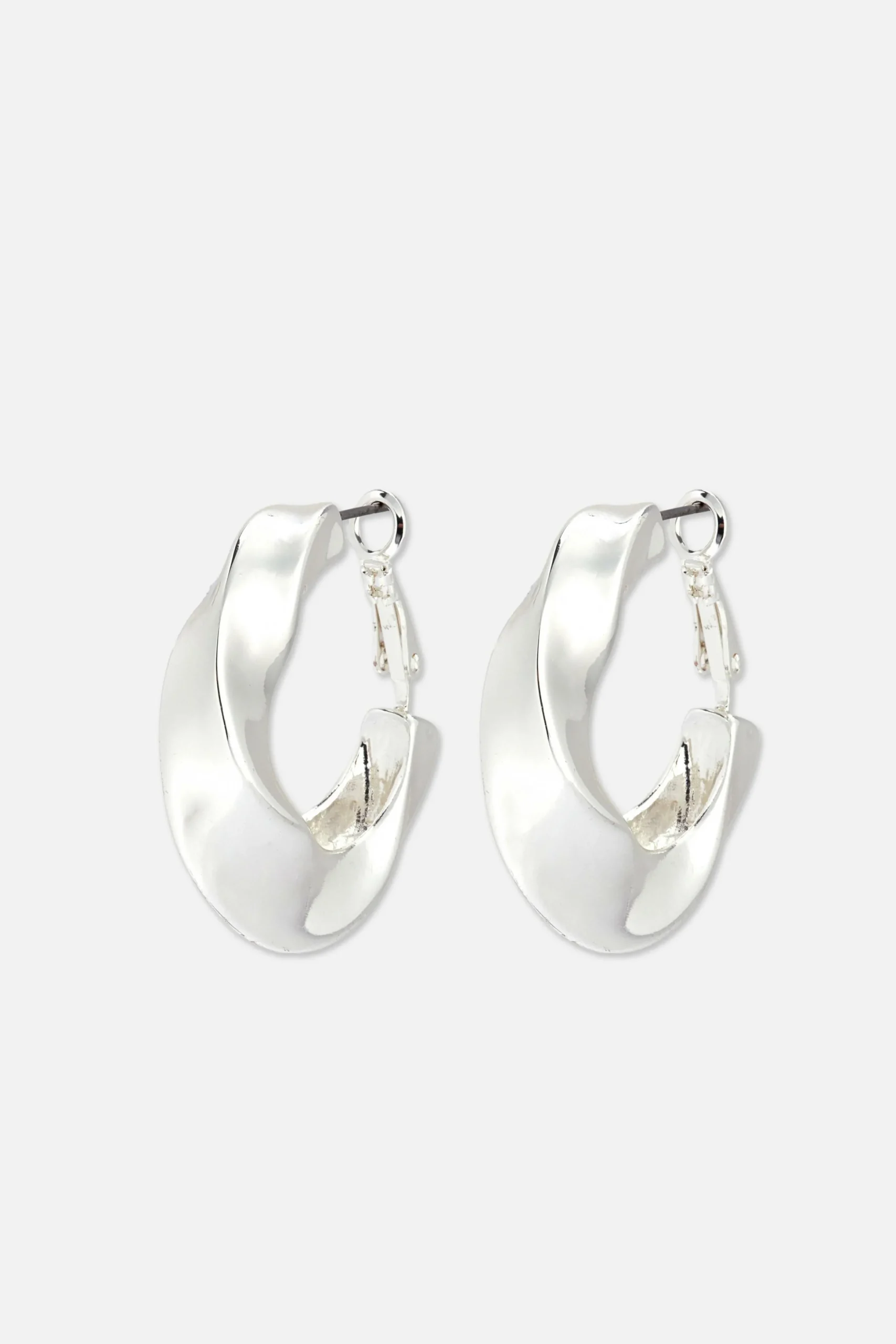 Pendientes De Aro Curvados