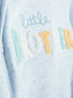 Pijama Con Bordado «Little Brother»