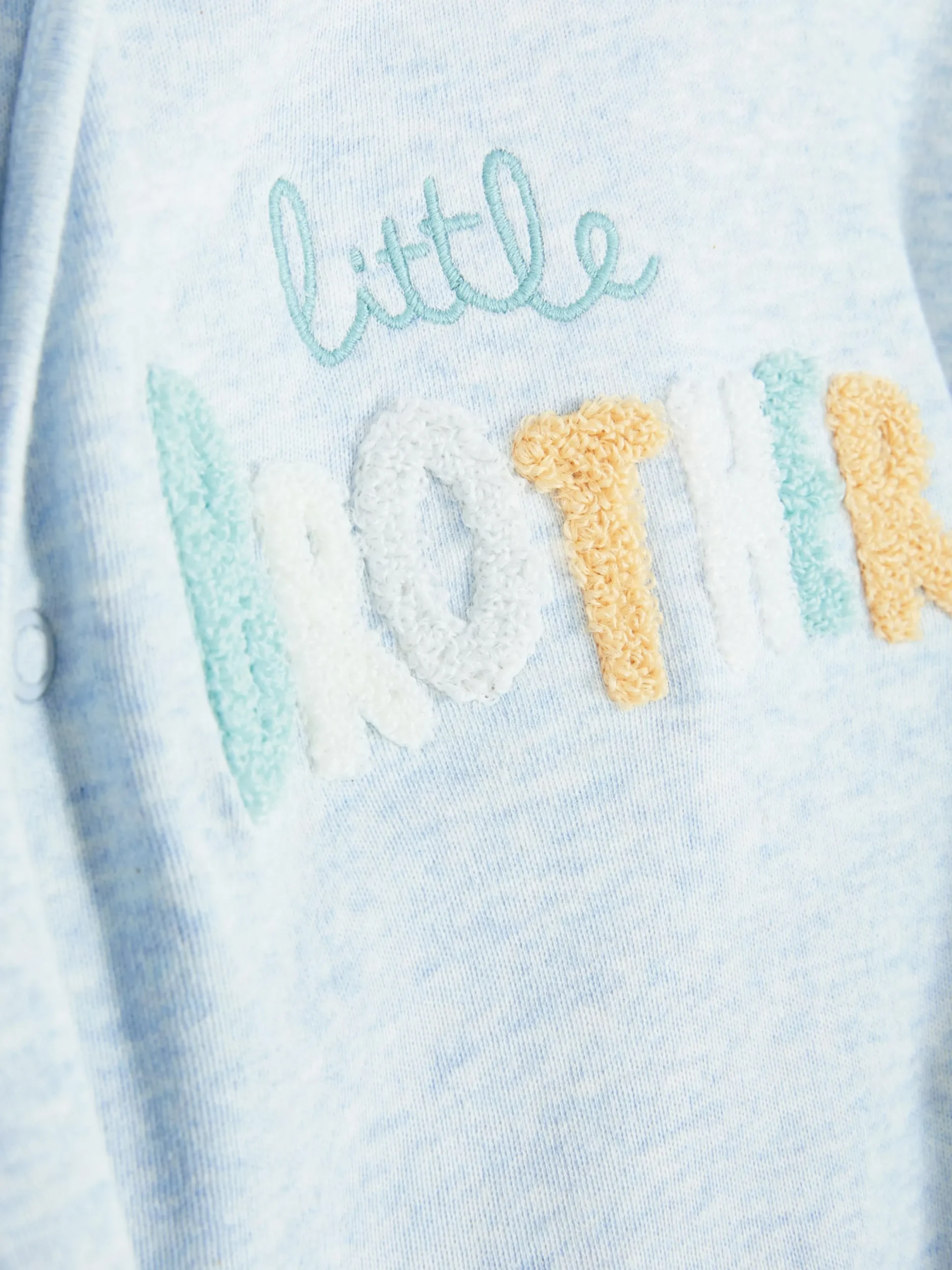 Pijama Con Bordado «Little Brother»