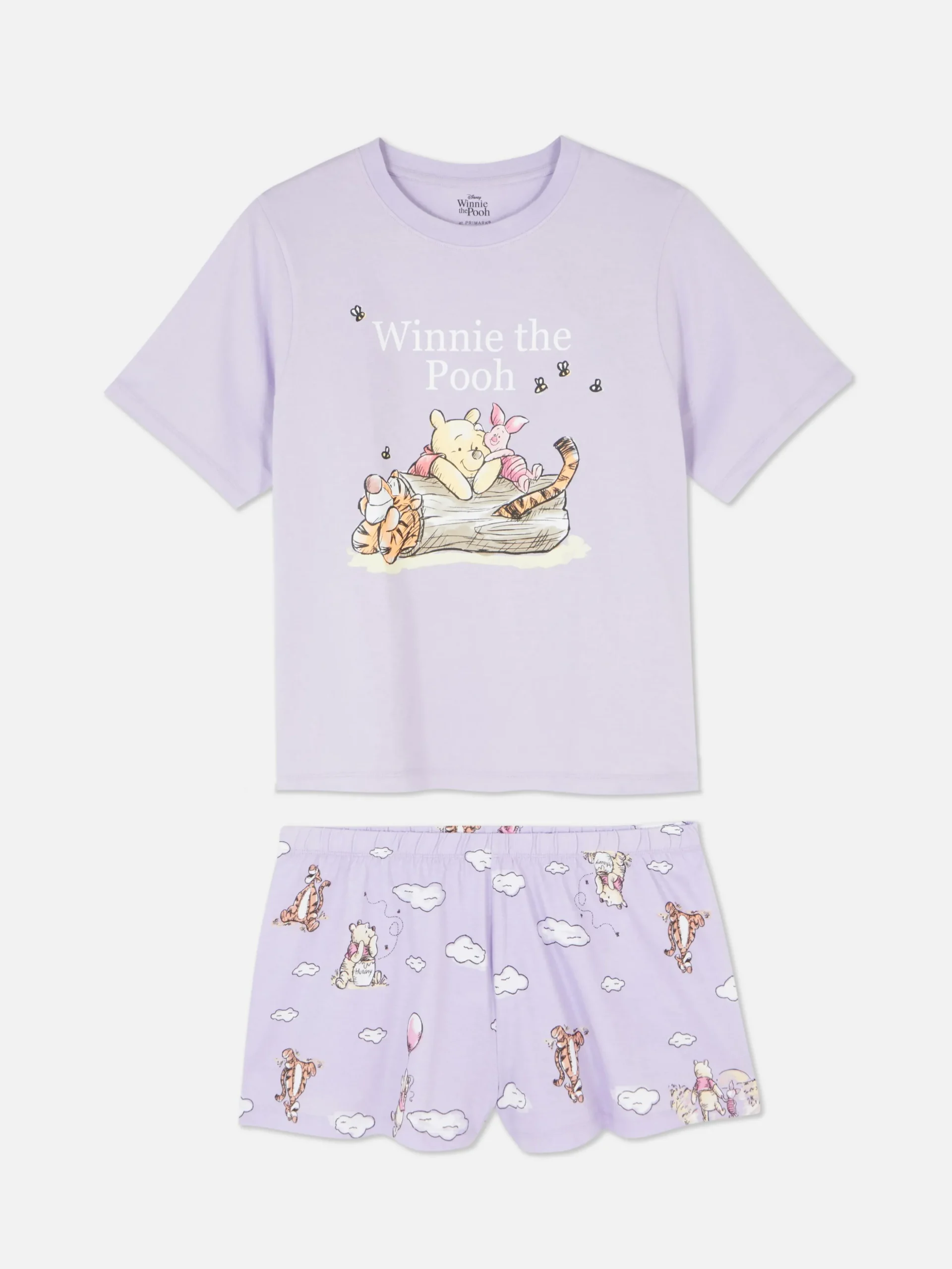 Pijama Corto Con Personajes De Disney