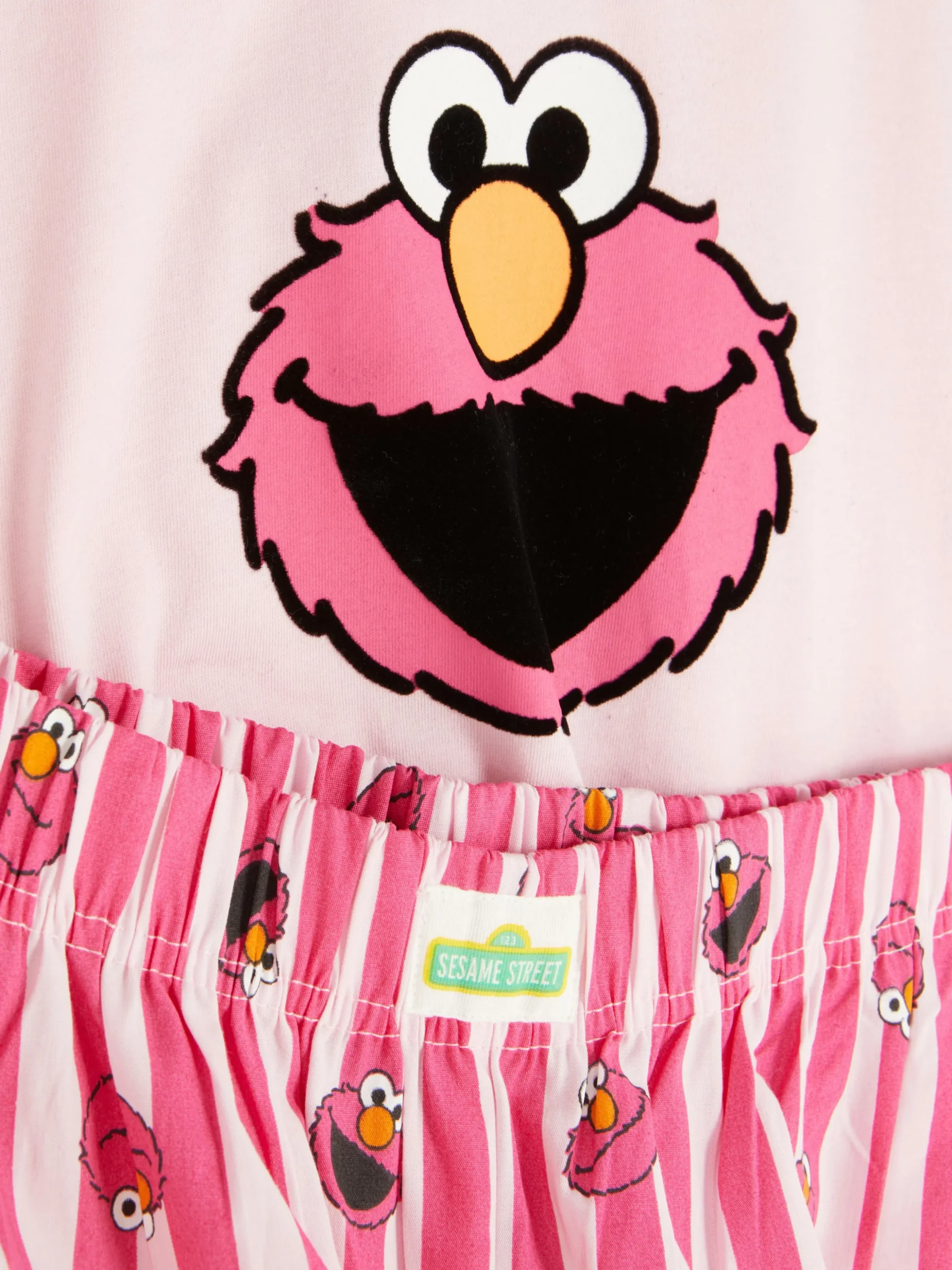 Pijama Corto De Barrio Sésamo