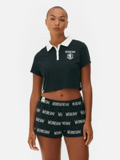 Pijama Corto De Miércoles Addams