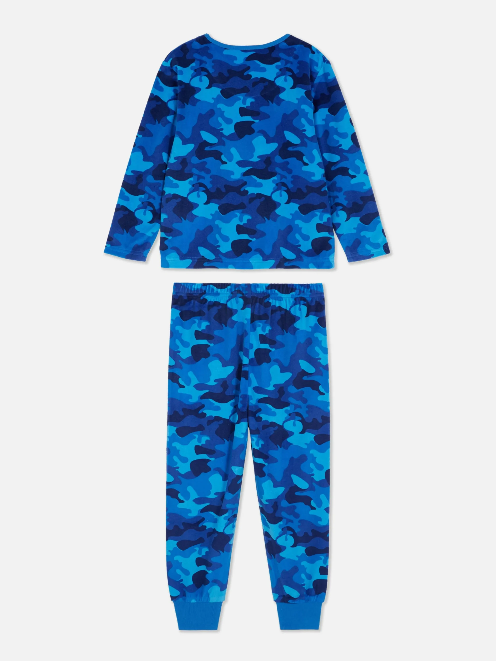 Pijama De Camuflaje De Velvetón