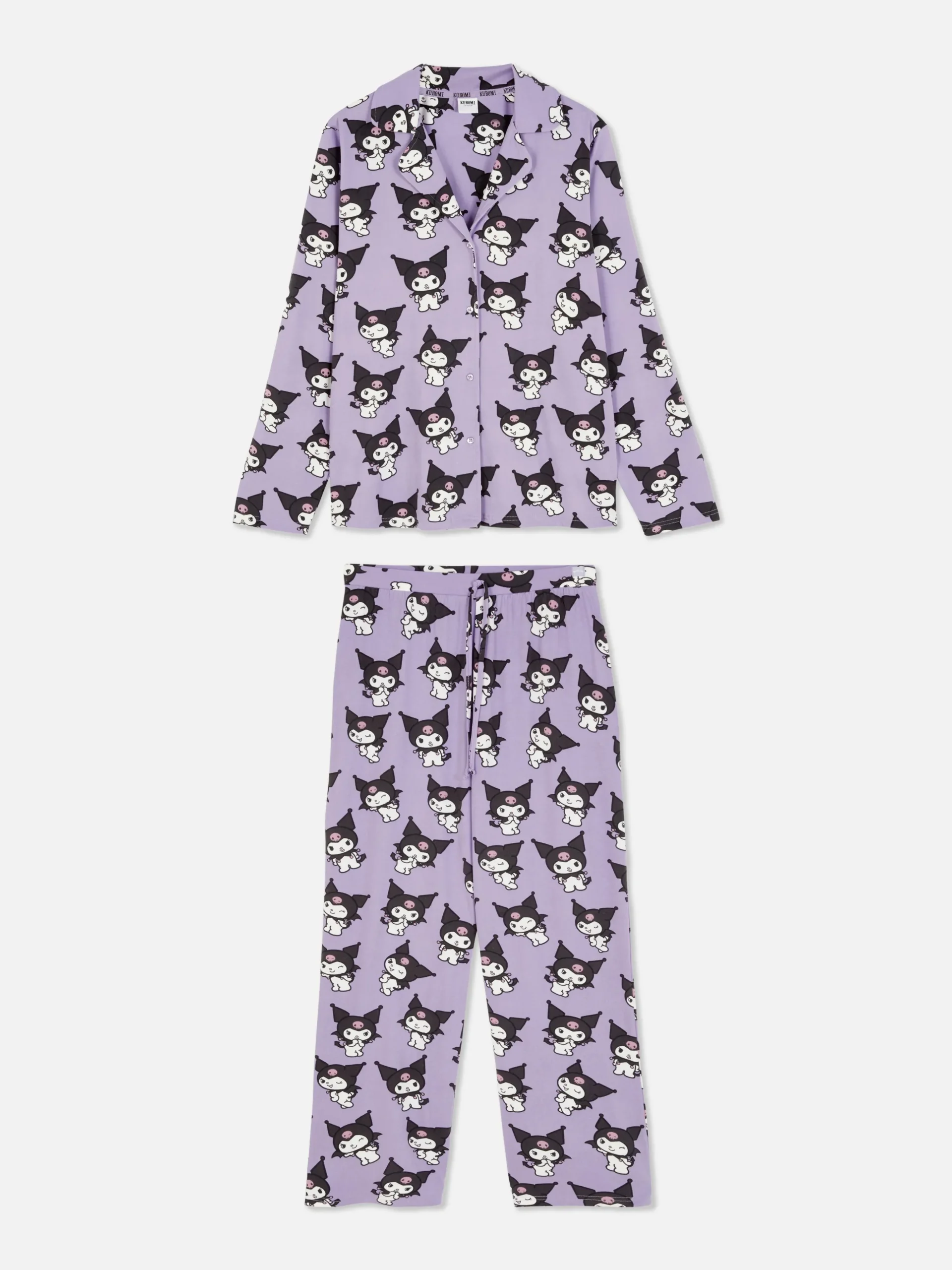 Pijama De Corte Boyfriend De Kuromi