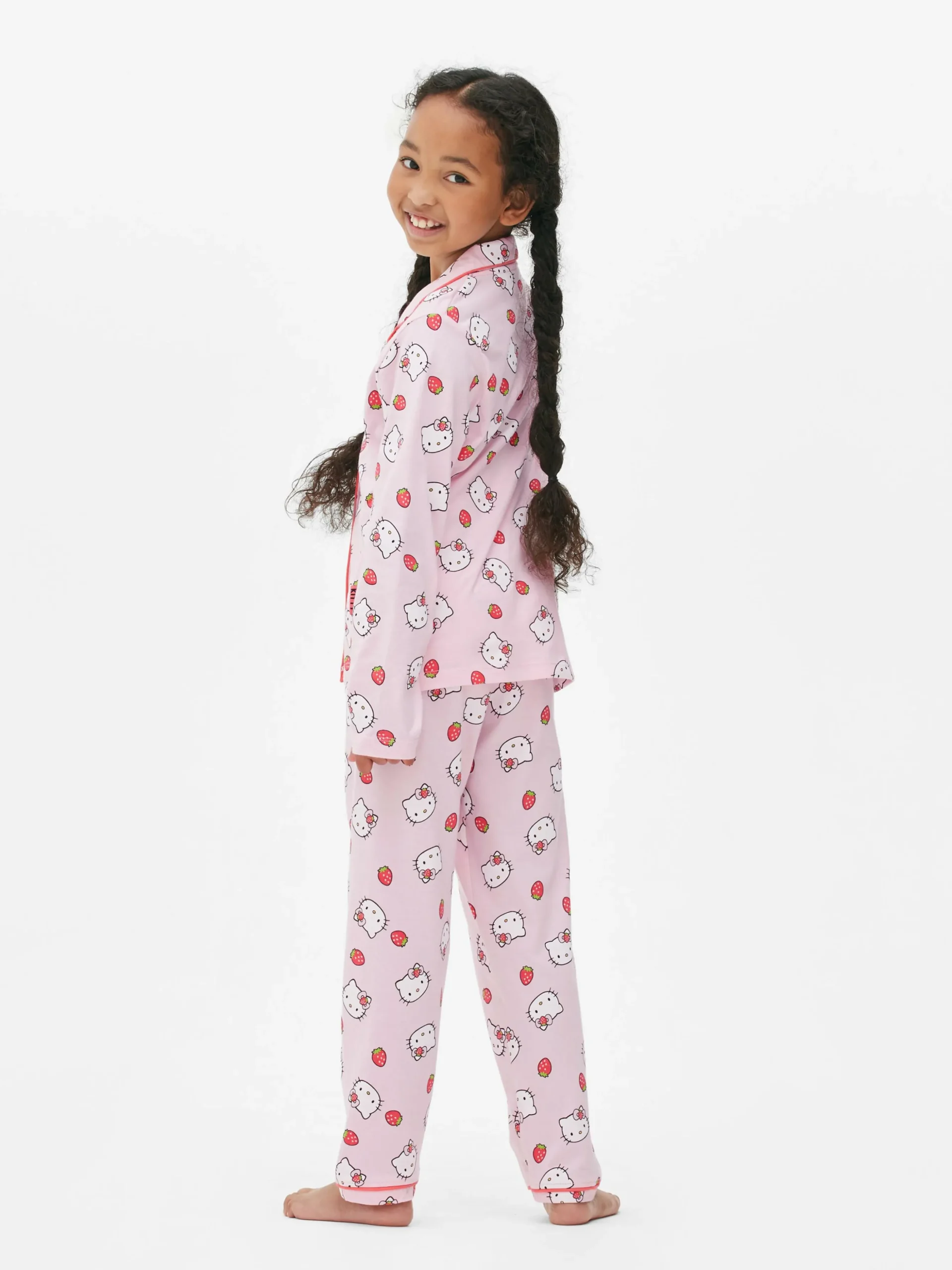 Pijama De Manga Larga De Hello Kitty