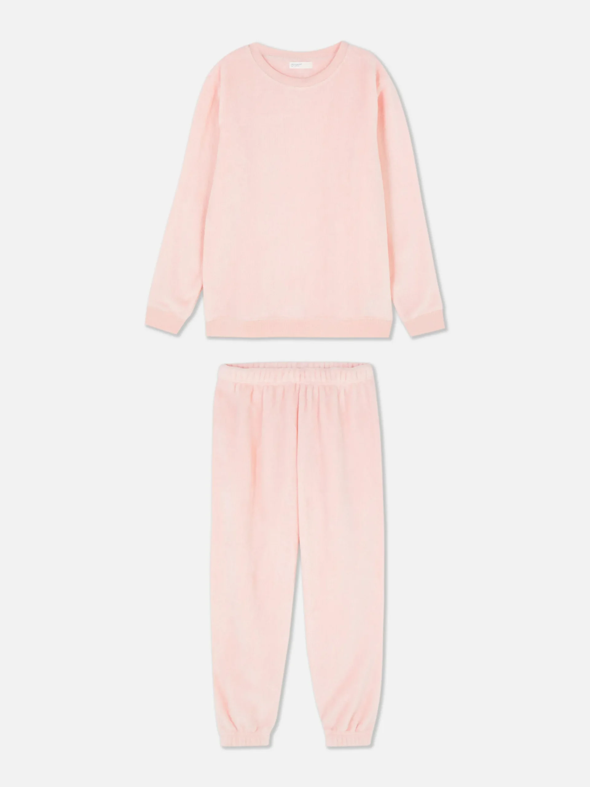 Pijama De Tejido Polar De Manga Larga