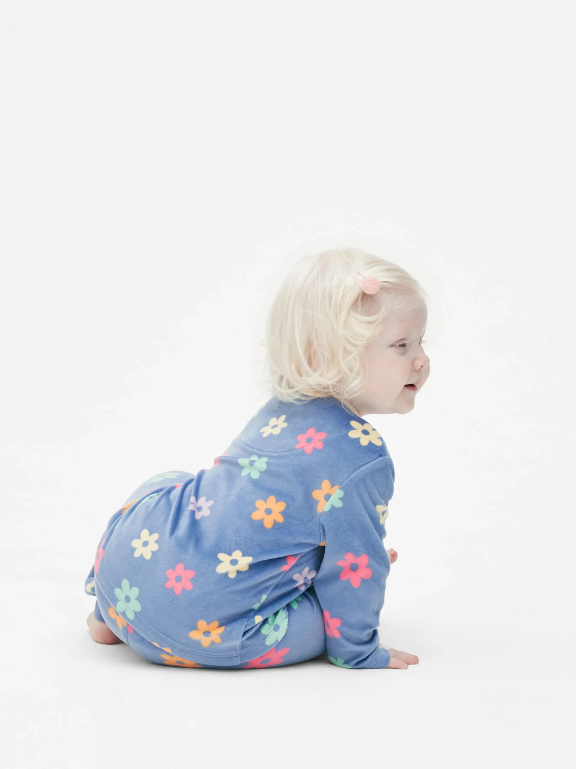 Pijama De Velvetón Con Estampado Gráfico
