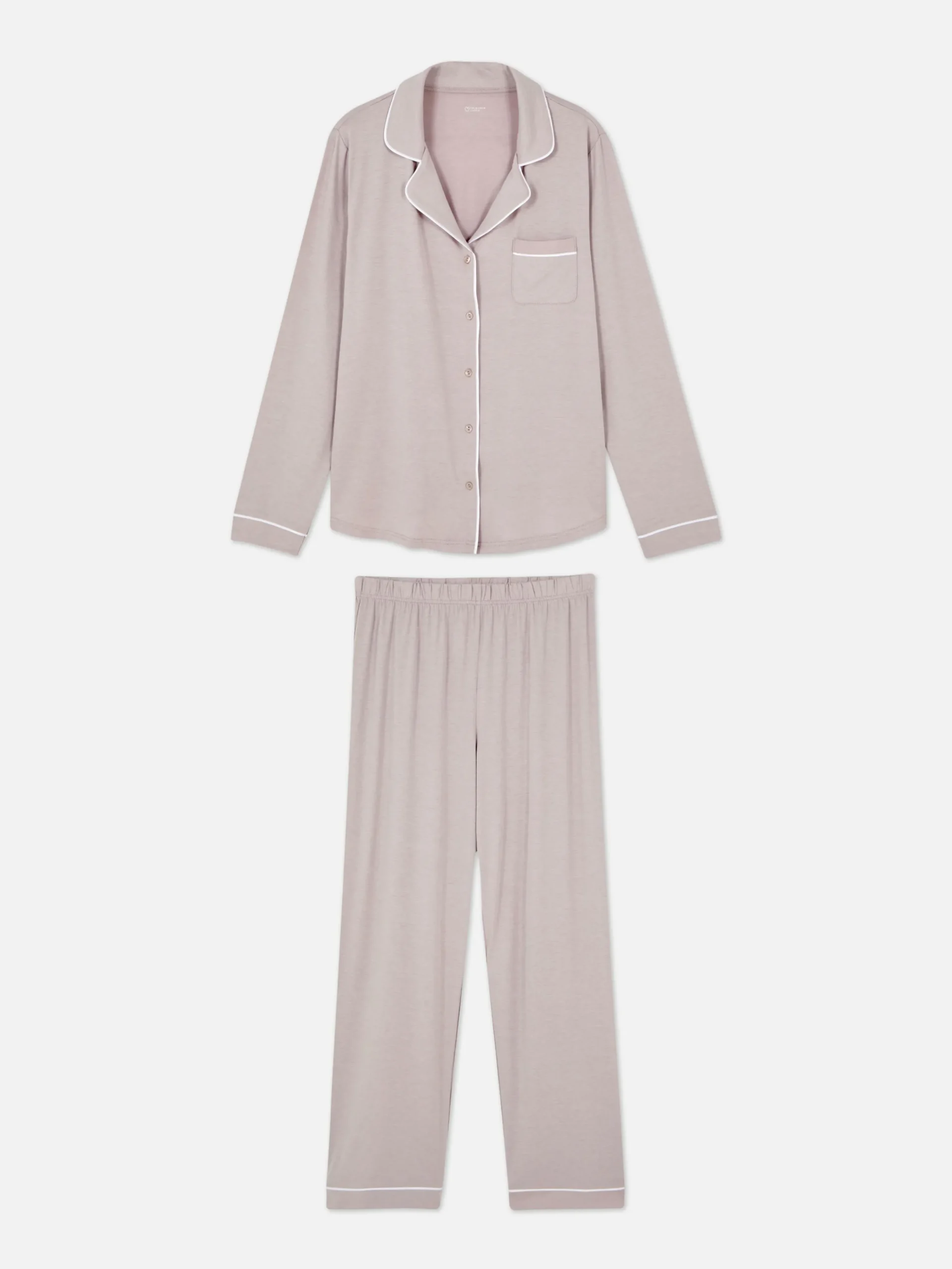 Pijama Largo De Corte Boyfriend
