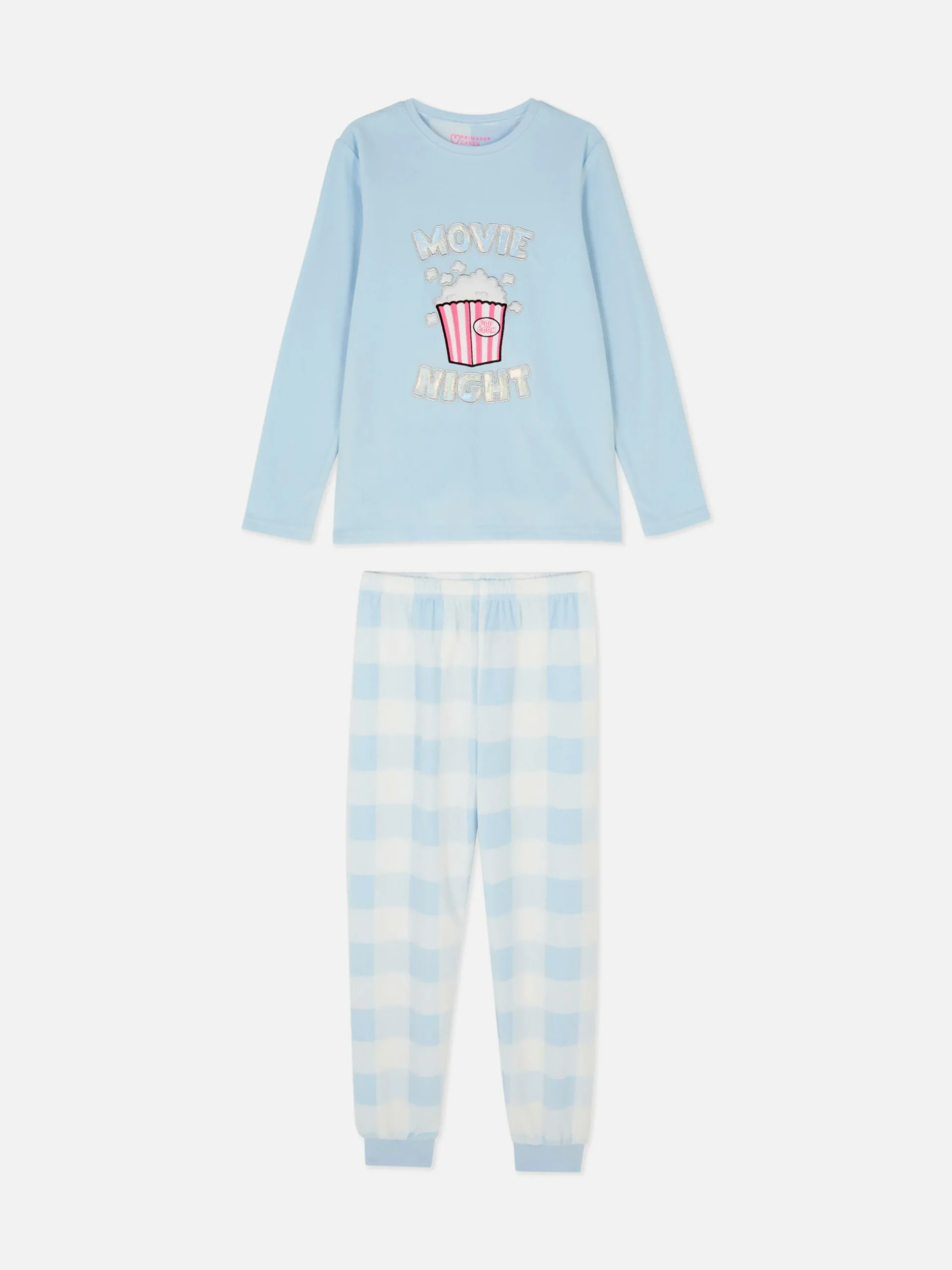 Pijama Polar Con Palomitas De Maíz