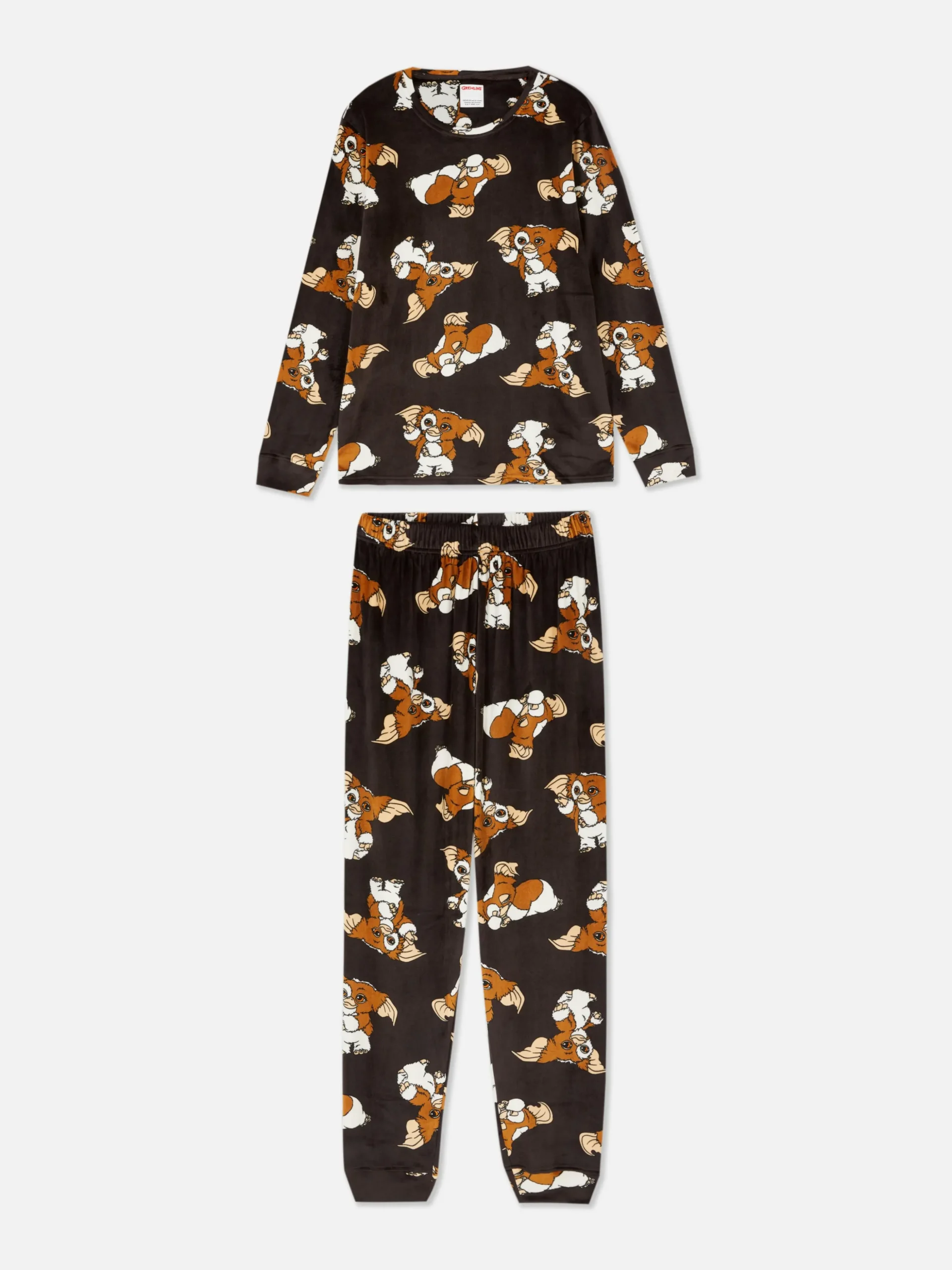 Pijama Polar De Manga Larga De Gizmo De Warner Bros