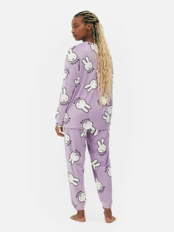 Pijama Polar De Manga Larga De Miffy