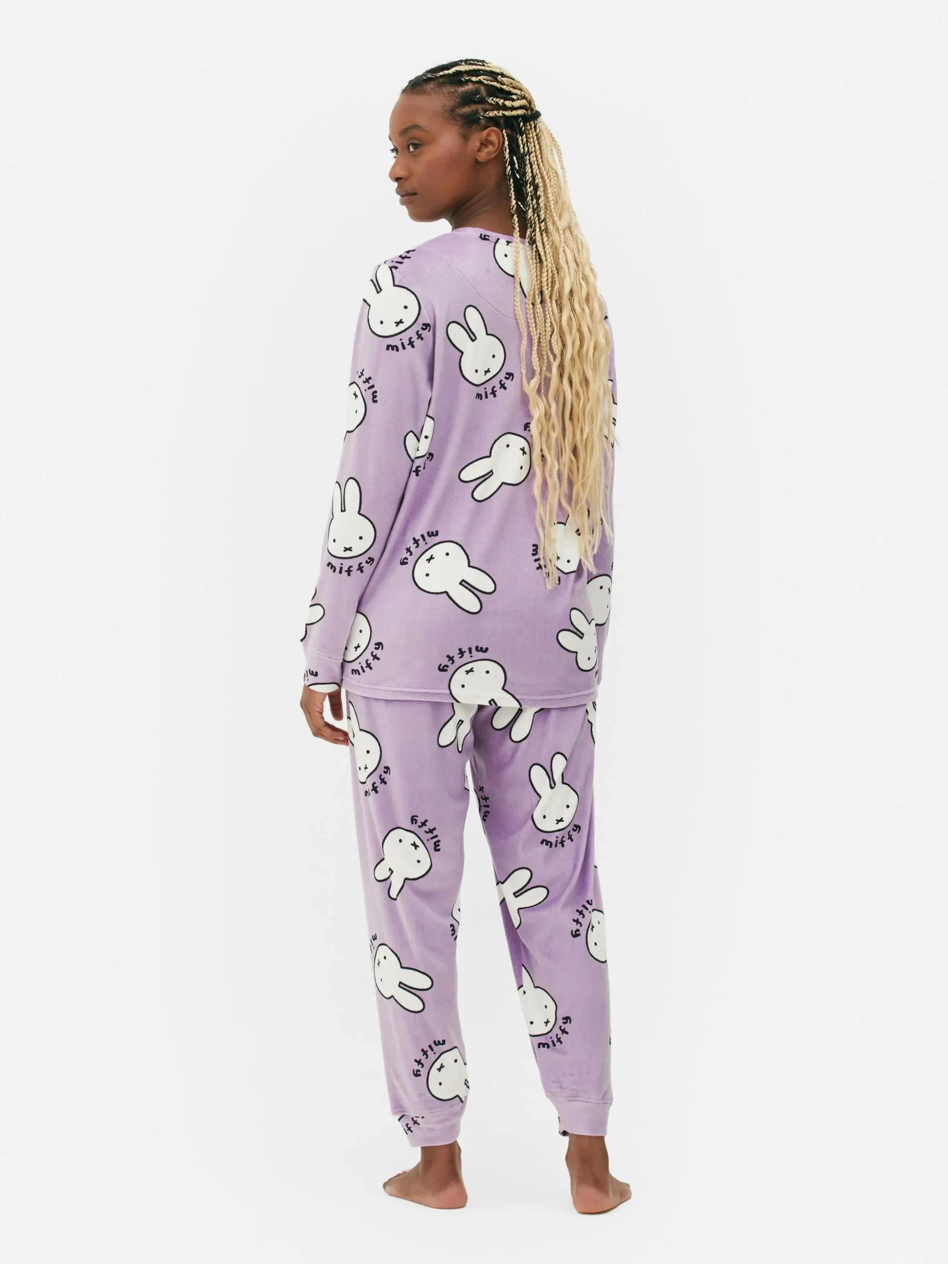 Pijama Polar De Manga Larga De Miffy