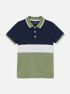 Polo Con Bloques De Color