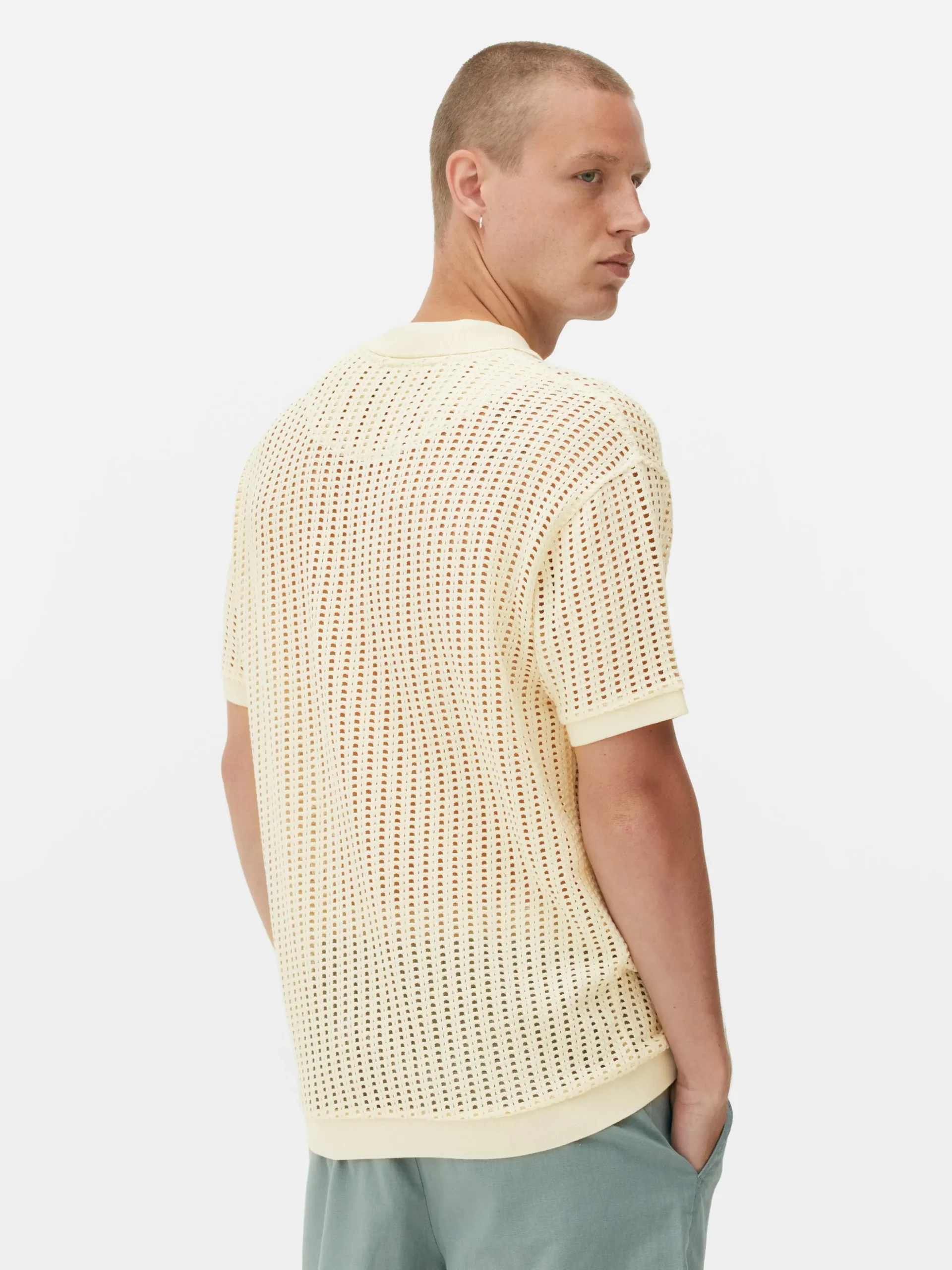 Polo De Crochet Calado