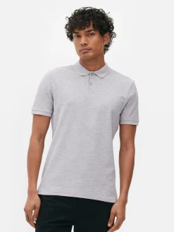 Polo De Piqué De Manga Corta