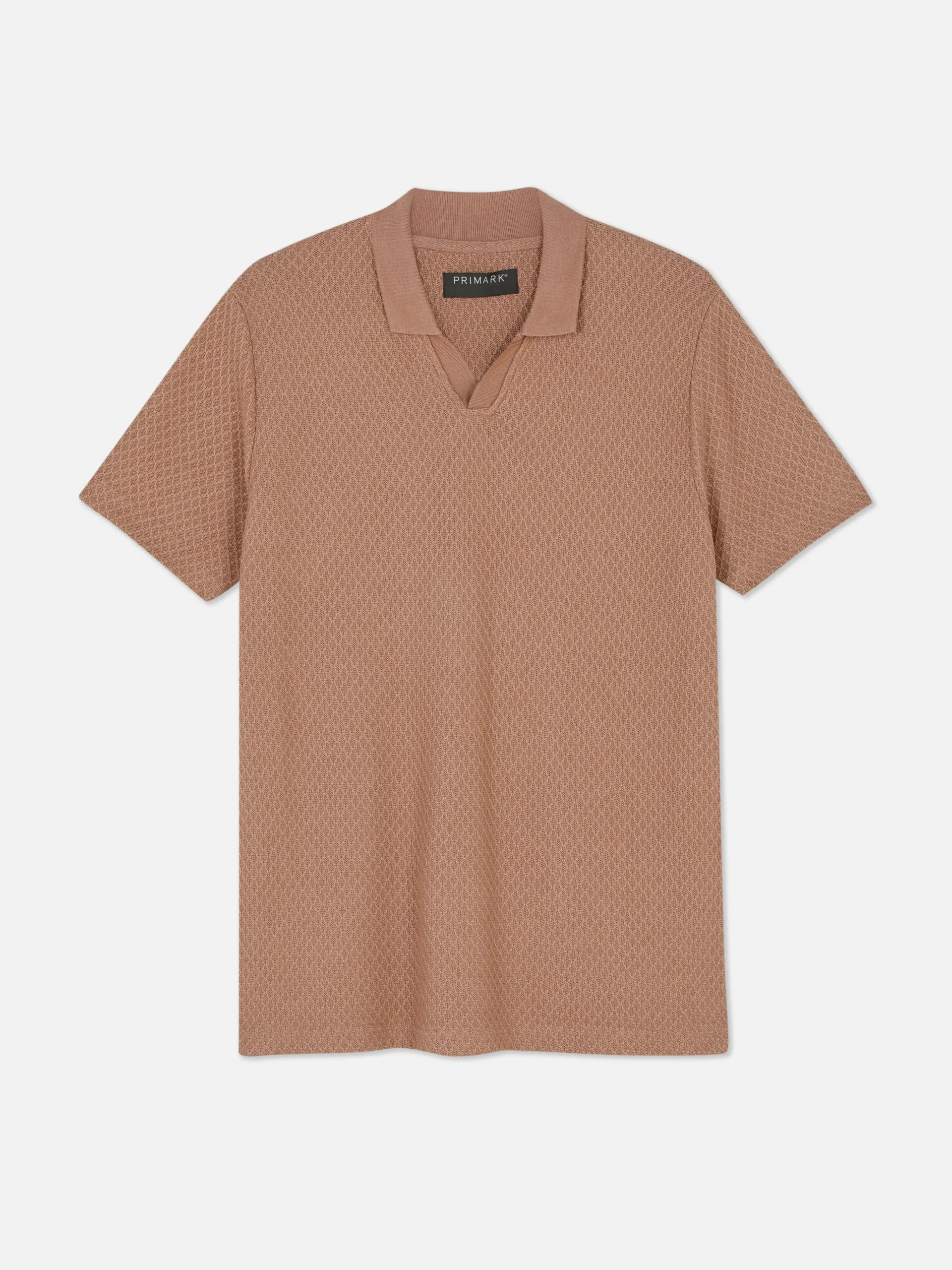 Polo De Punto Con Textura De Kem