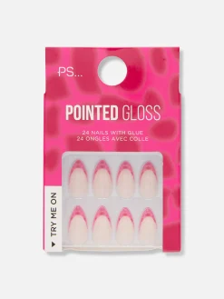 PS... Uñas Postizas Con Punta De Efecto Cocodrilo
