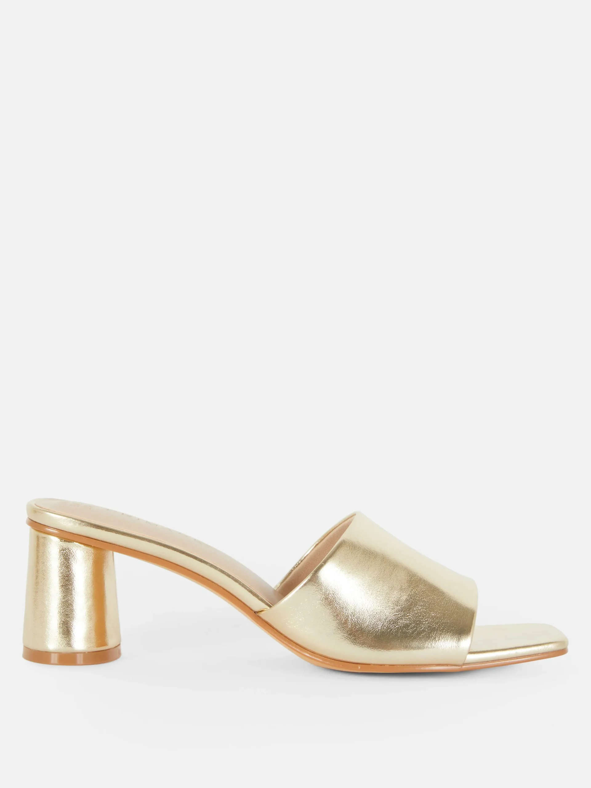 Sandalias De Tacón Grueso