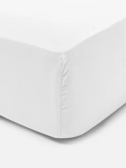 Sábana Bajera De Algodón Para Cama Super King