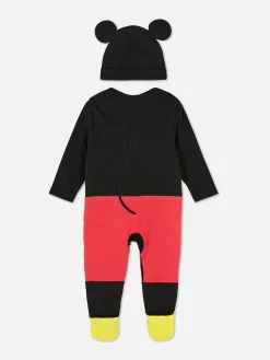 Set De Pijama Y Gorro De Mickey Mouse De Disney