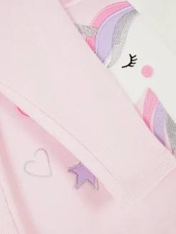 Set De Sudadera Con Capucha Y Leggings De Unicornio