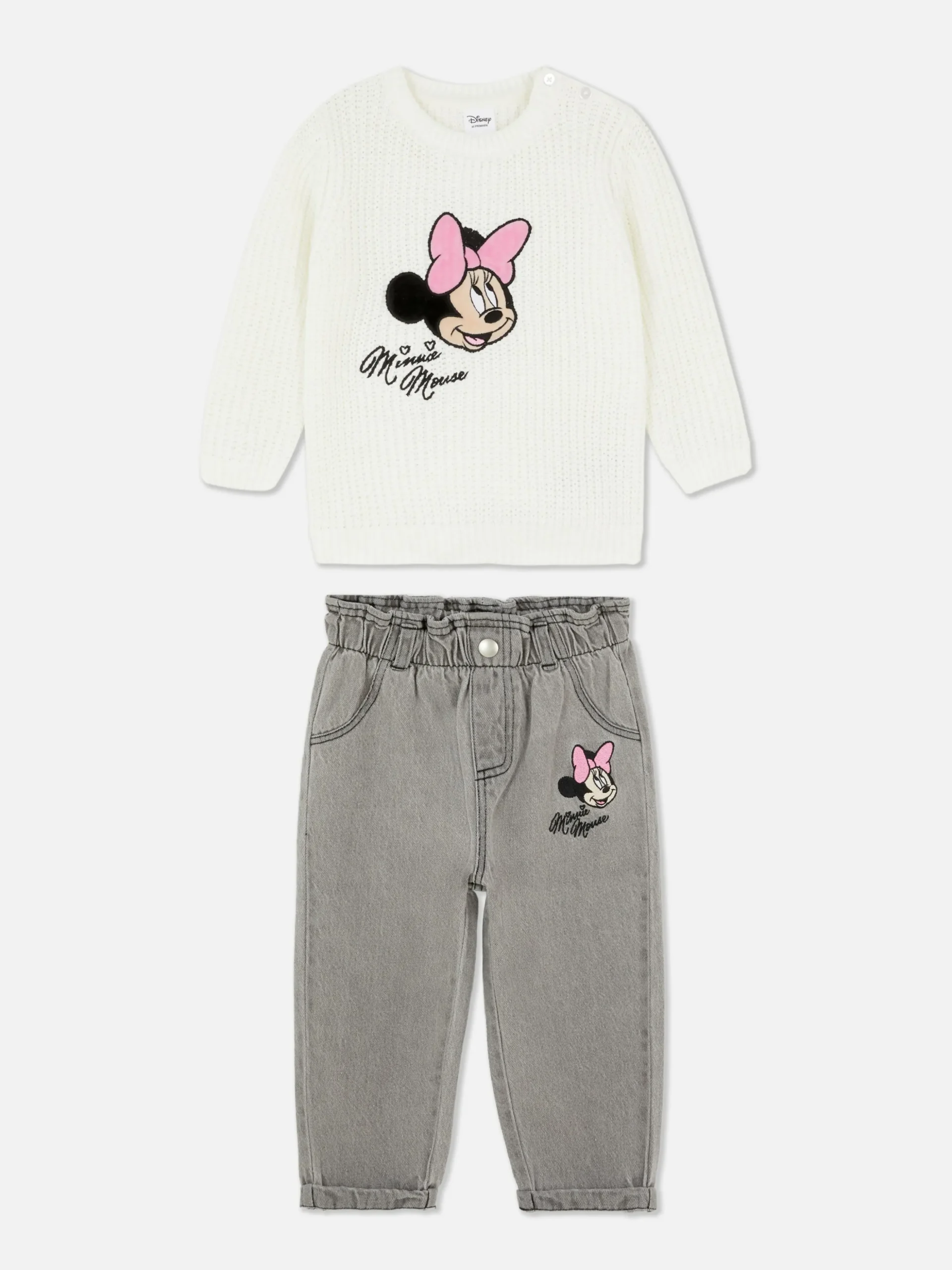 Set De Vaqueros Y Jersey De Punto De Disney