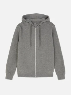 Sudadera Básica Con Capucha Y Cremallera