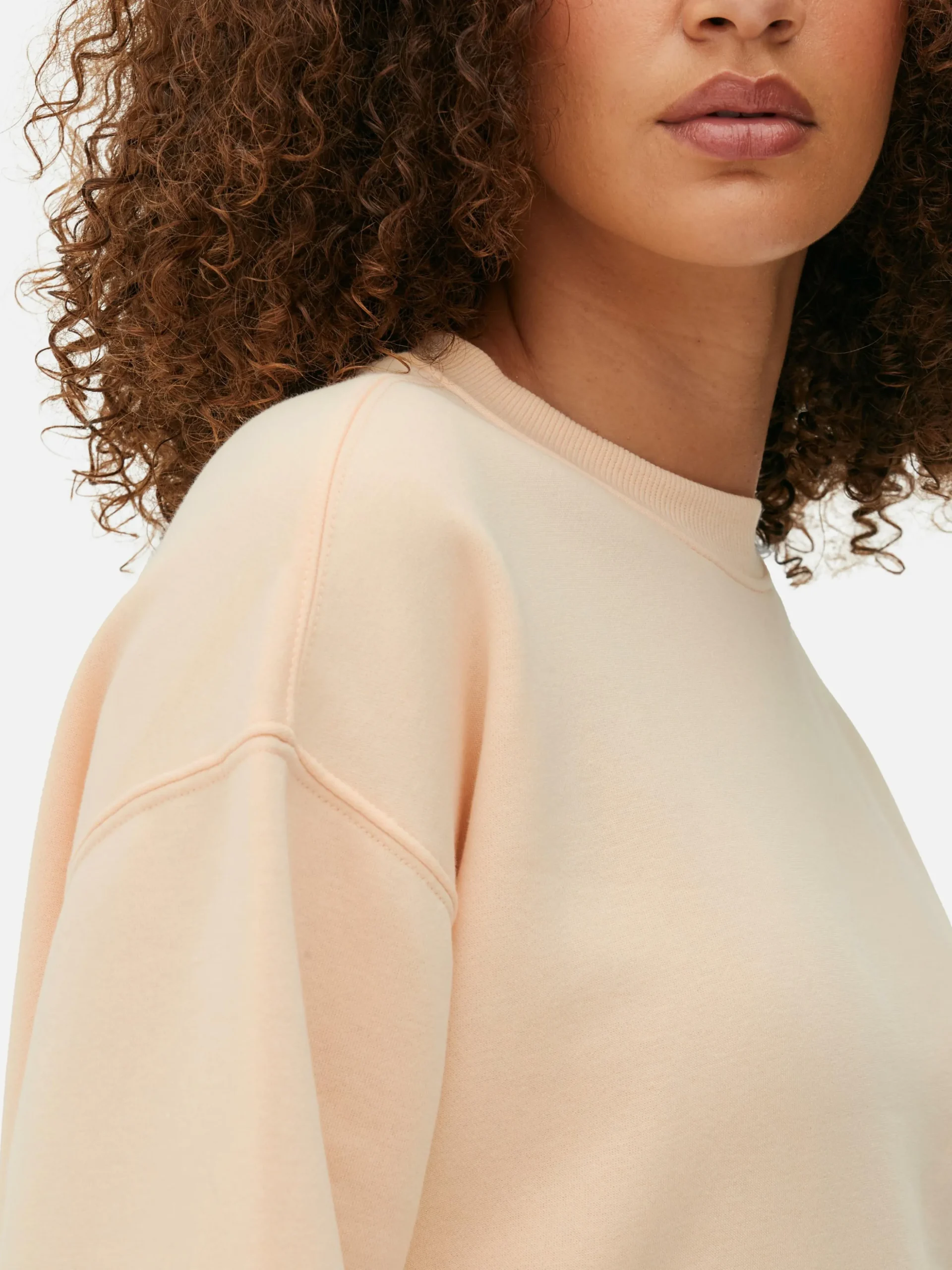 Sudadera Básica De Cuello Redondo