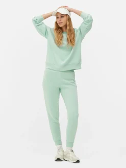 Sudadera Básica De Cuello Redondo