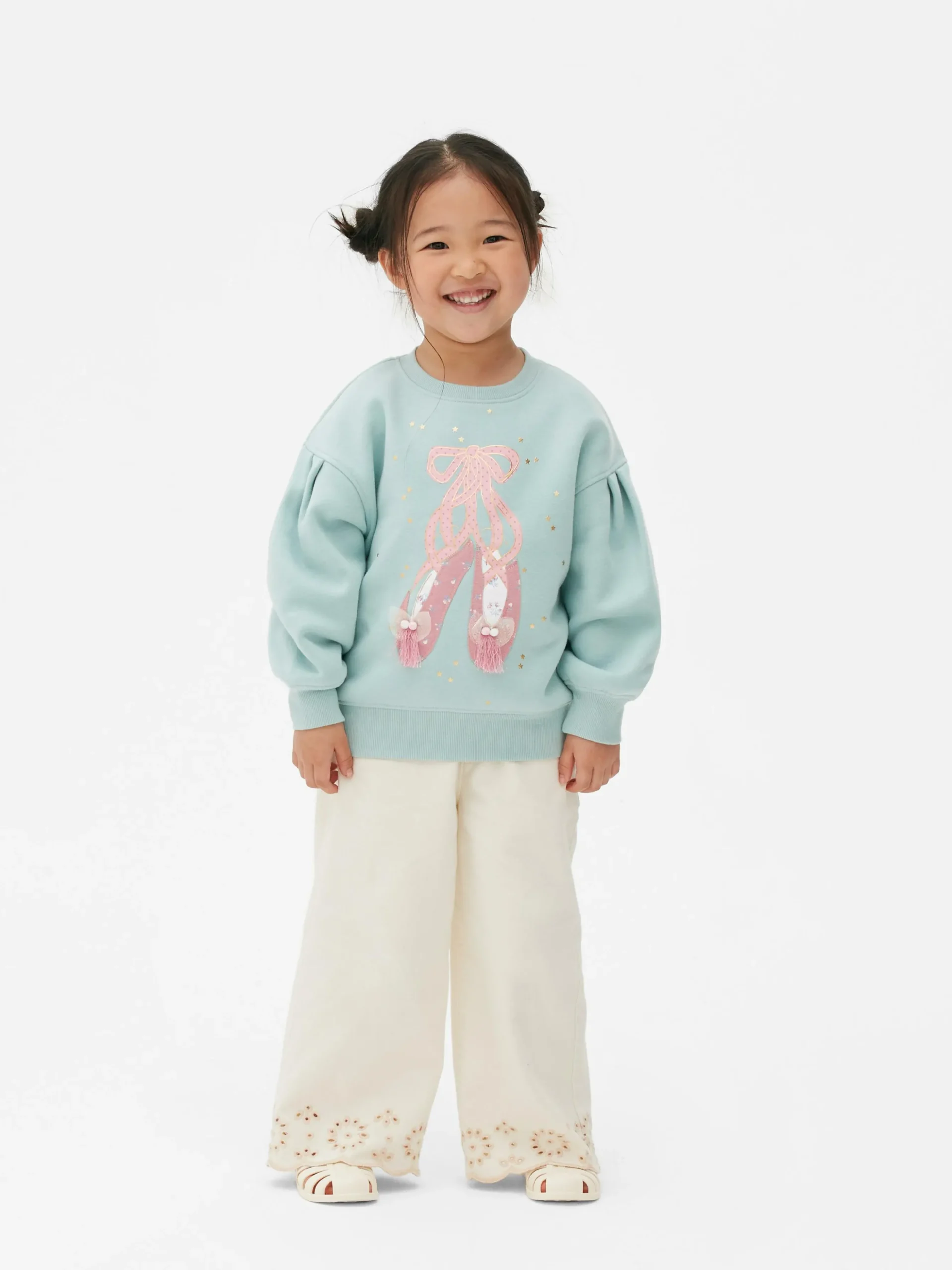 Sudadera Con Aplicación De Zapatillas De Ballet