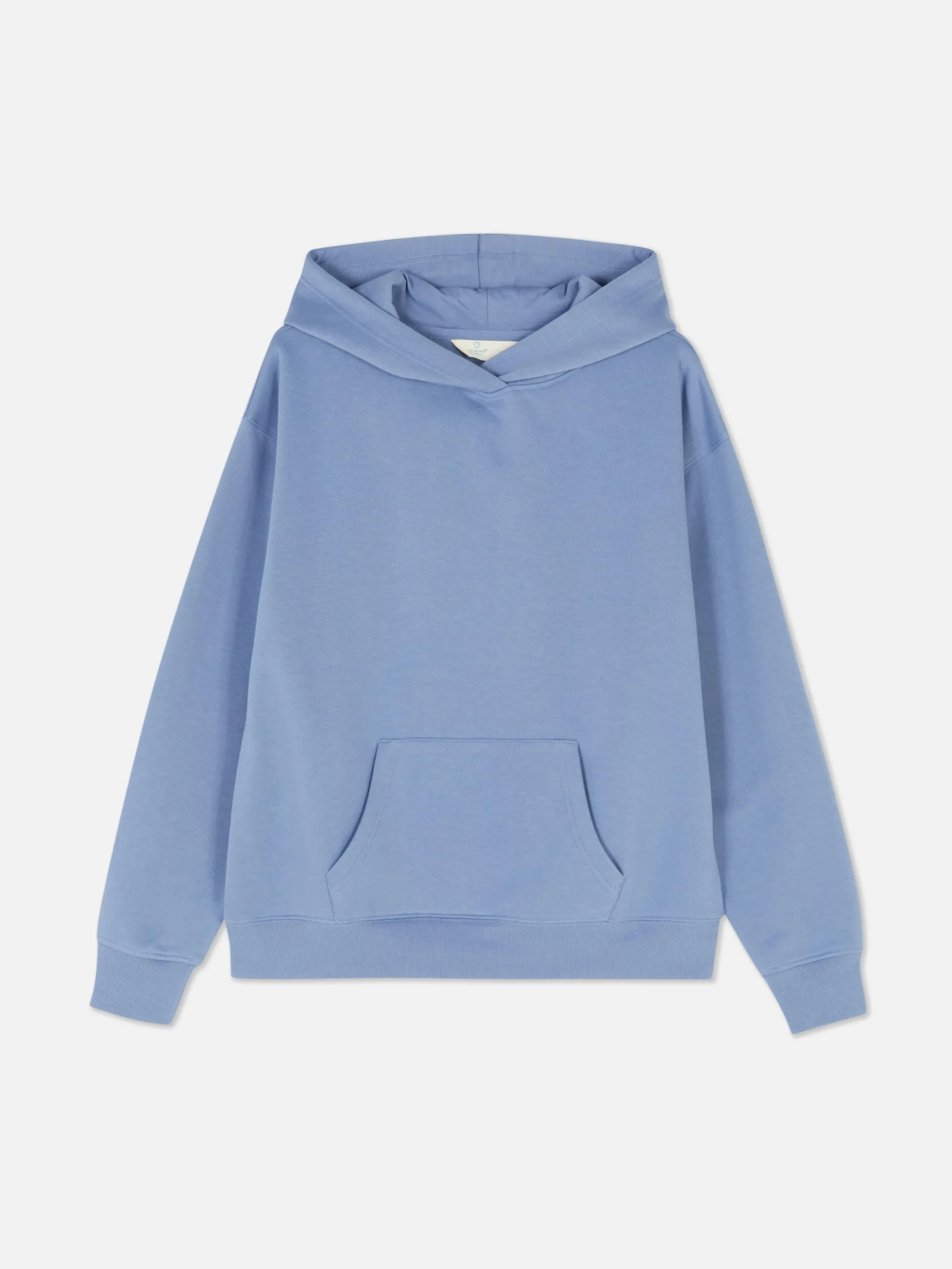 Sudadera Con Capucha Básica Sin Cierre