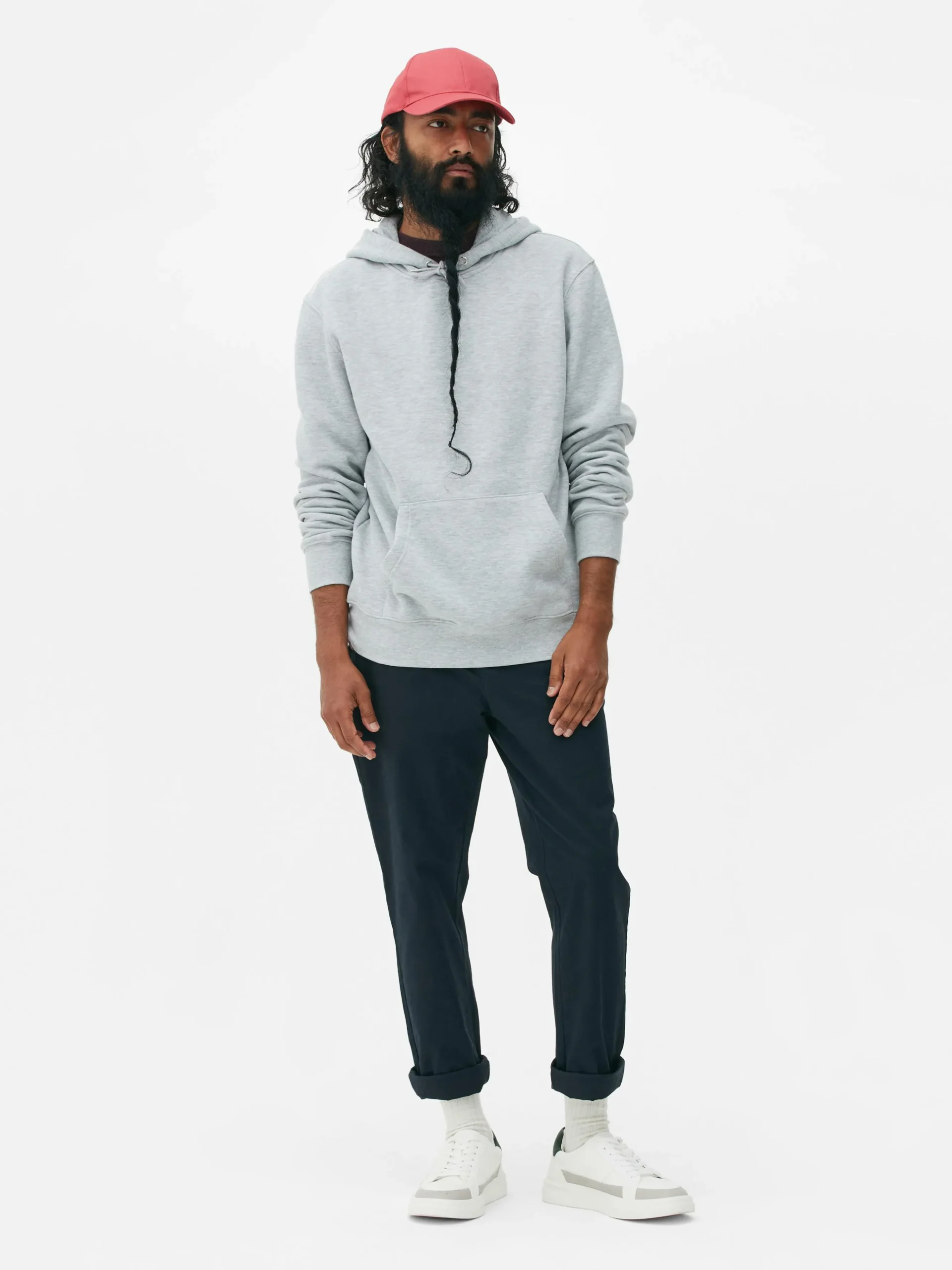 Sudadera Con Capucha De Corte Recto Essential
