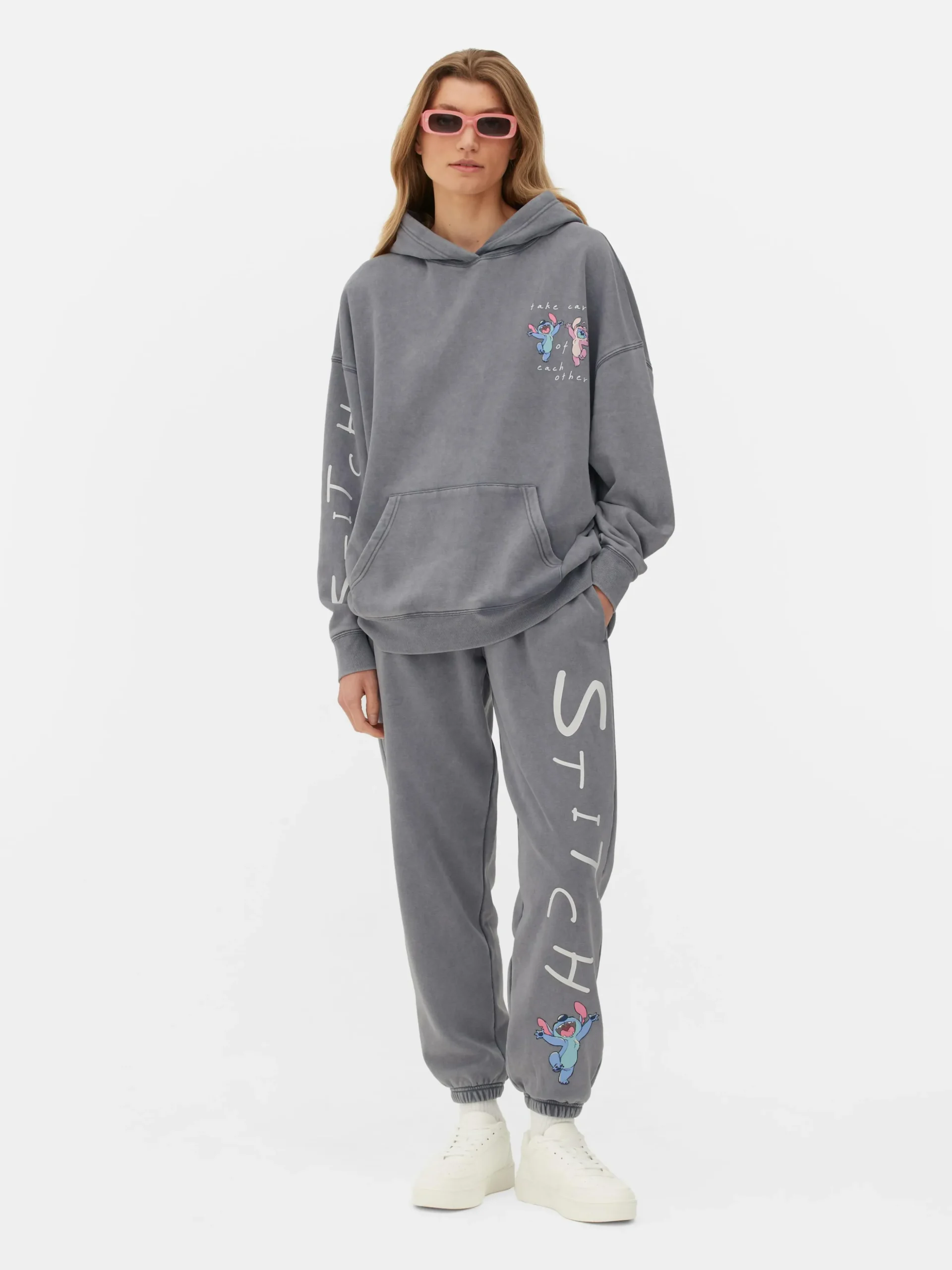 Sudadera Con Capucha De Stitch Y Ángel De Disney