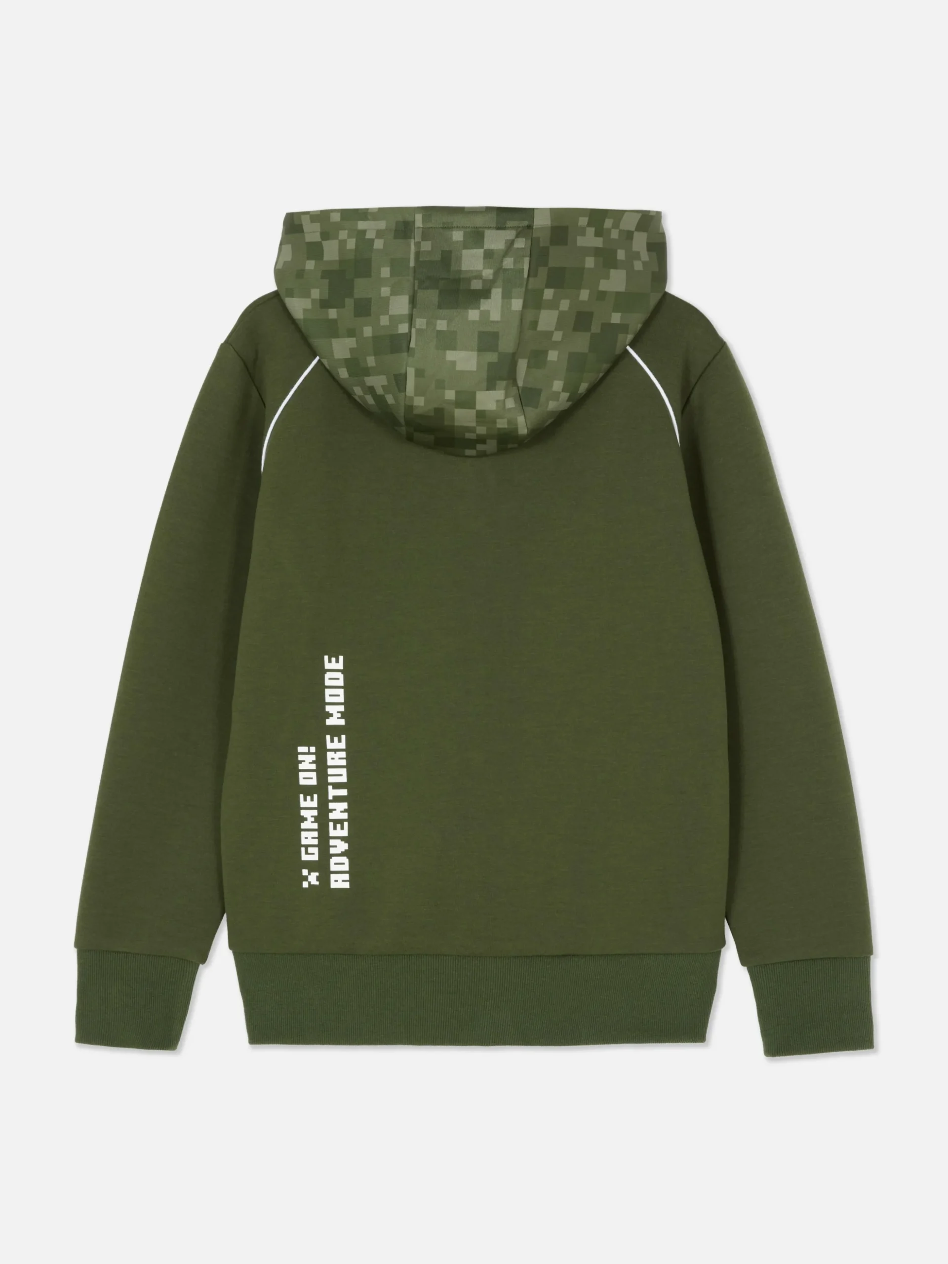 Sudadera Con Capucha Y Cremallera De Minecraft