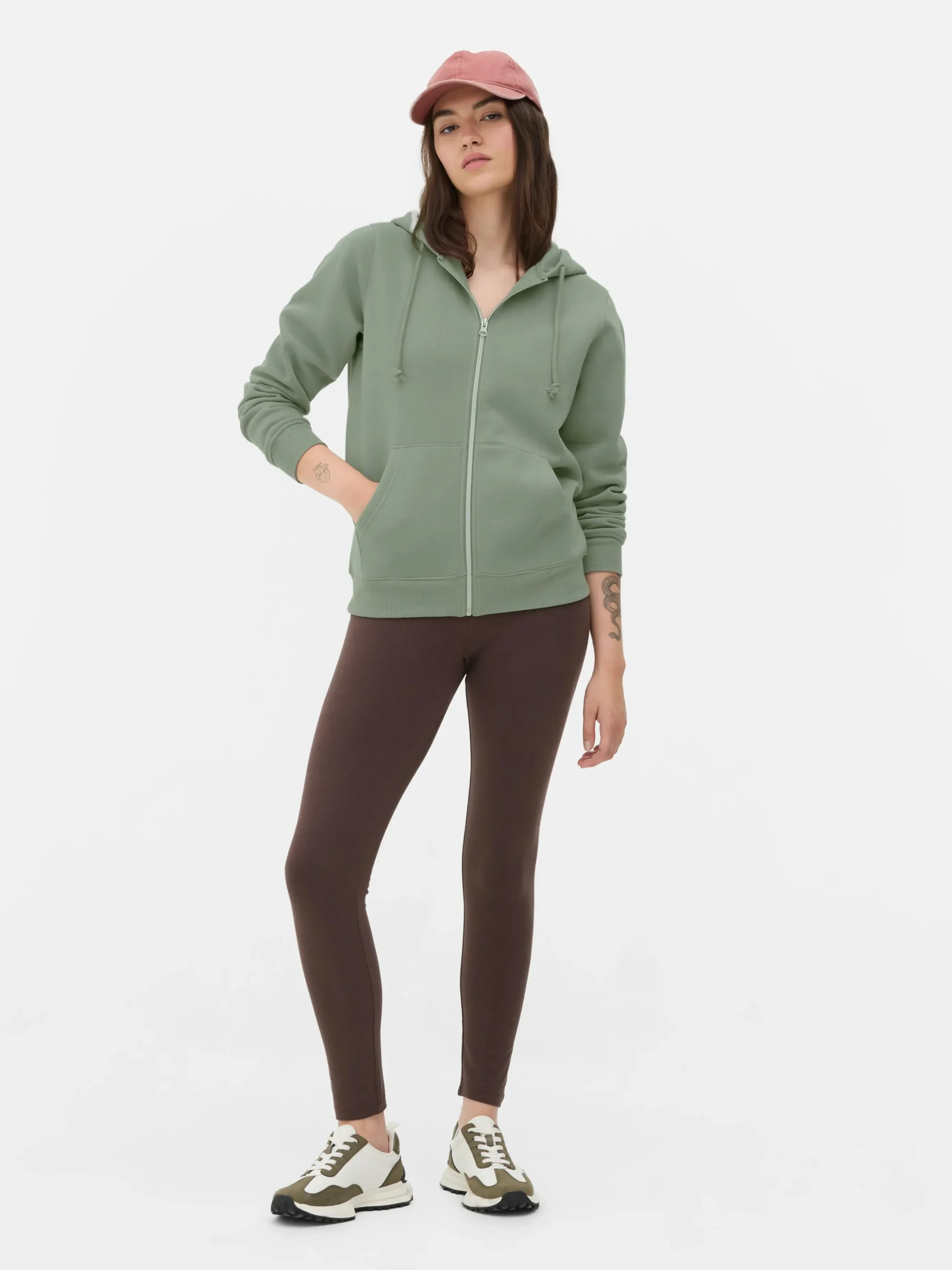 Sudadera Con Capucha Y Cremallera