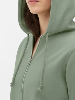 Sudadera Con Capucha Y Cremallera