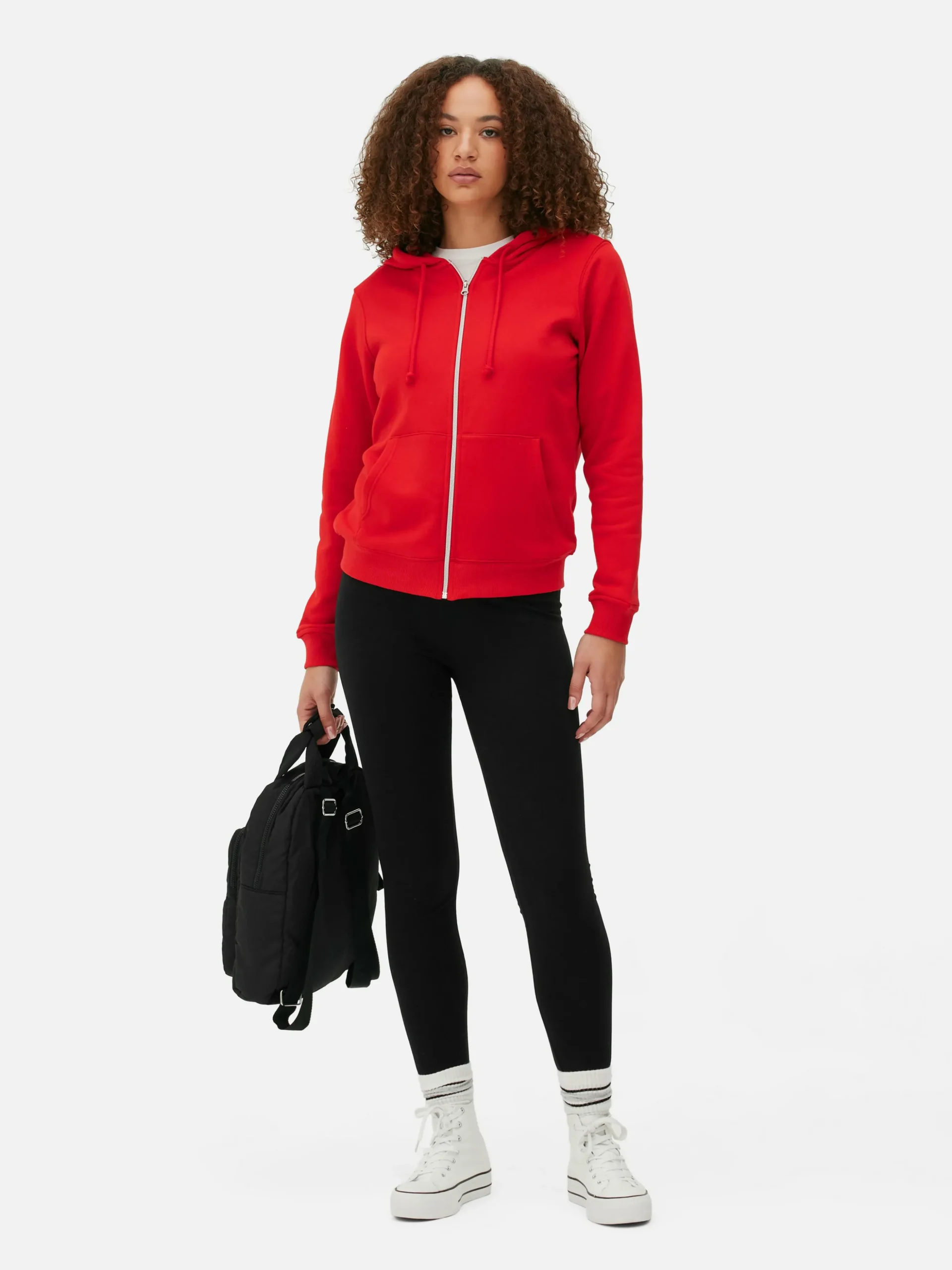 Sudadera Con Capucha Y Cremallera