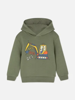Sudadera Con Capucha Y Estampado Gráfico